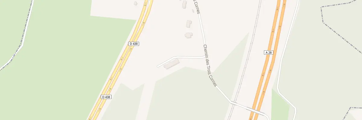 Plan du 88 Les Trois Cornes à Neauphe-sous-Essai