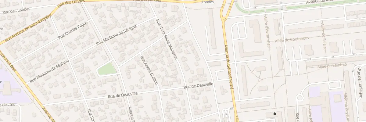 Plan du 60 Rue de la Seine Maritime au Havre