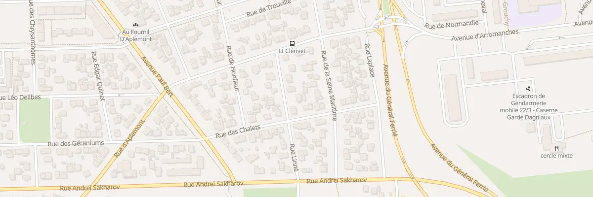 Plan du 18 Rue Linné au Havre