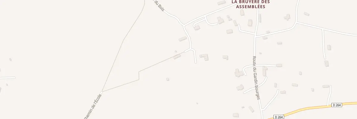 Plan du 1374 Chem de la Bruyere des Assemble au Torquesne