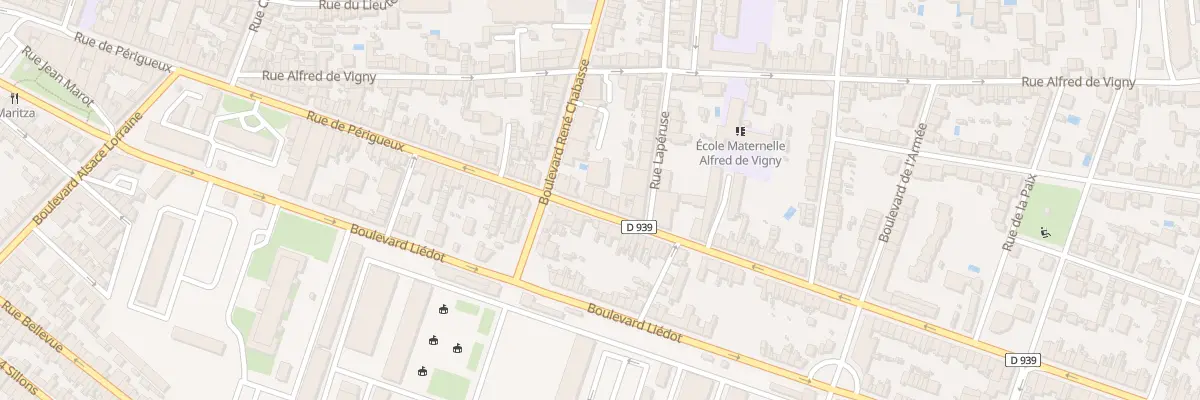 Plan du 246 Rue de Perigueux à Angoulême