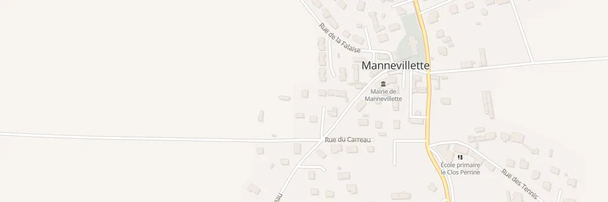 Plan du 16T Rue du Carreau à Mannevillette