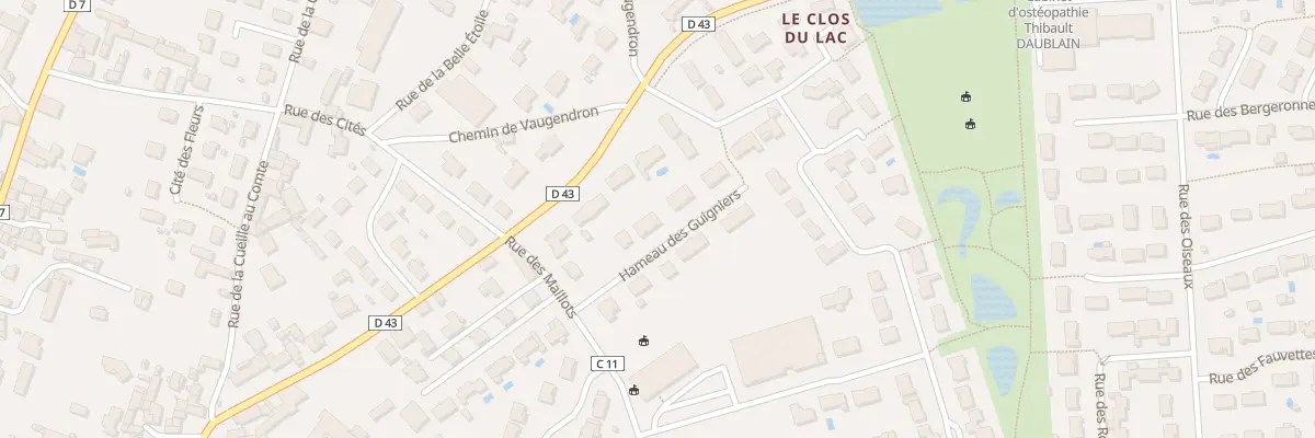 Plan du 5 Ham des Guigniers à Vouillé