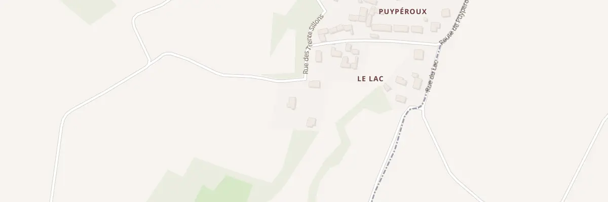 Plan du 5099 Puyperoux à Villejoubert