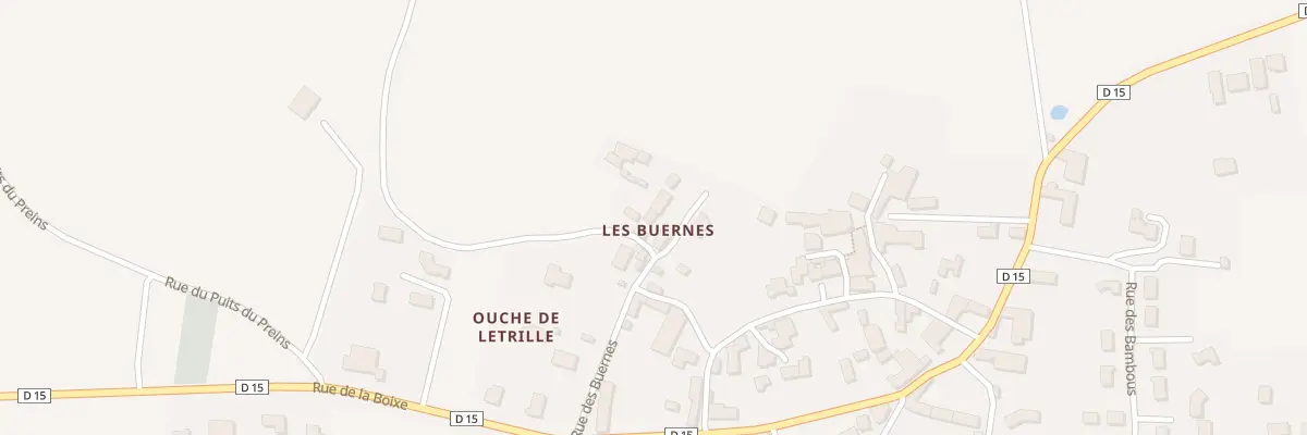 Plan du 5058 Les Buernes à Villejoubert