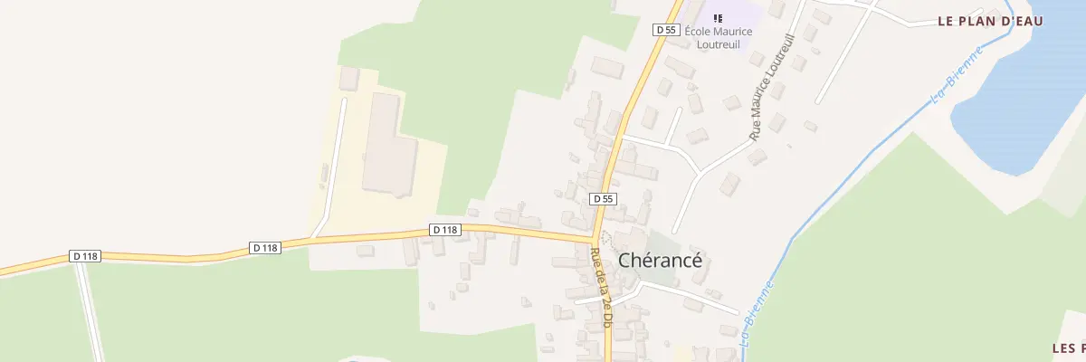 Plan du 4 Rue de la Gare à Chérancé