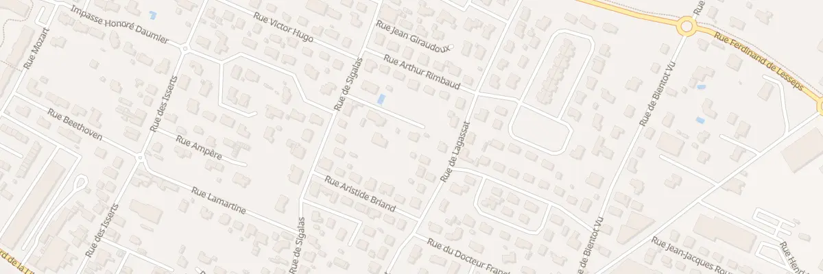 Plan du 48 Rue de Sigalas à Marmande