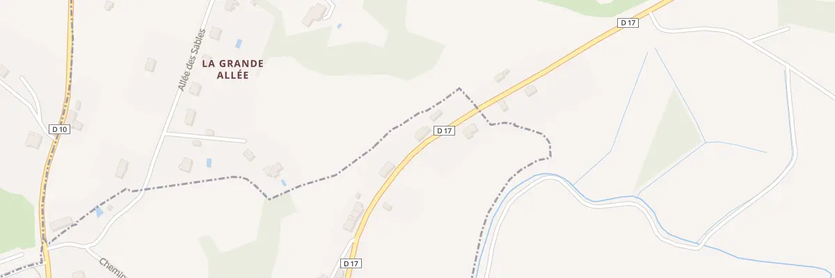 Plan du 5051 Faubourg Saint-Jean à Aubeterre-sur-Dronne