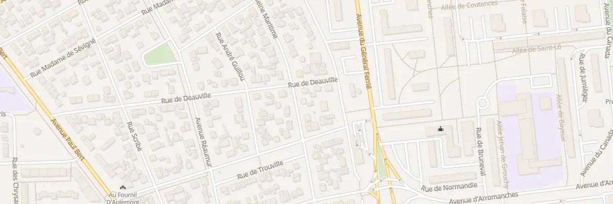 Plan du 48 Rue de la Seine Maritime au Havre