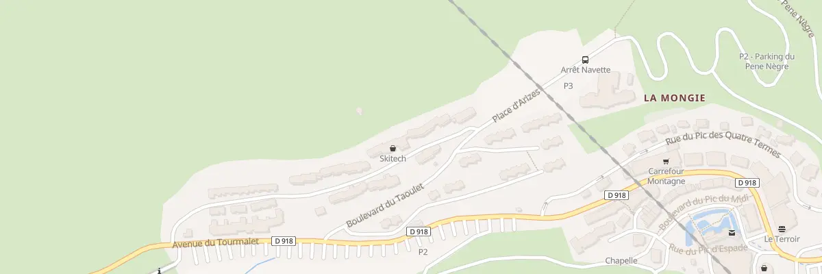 Plan du 3 Bd du Taoulet à Tarbes