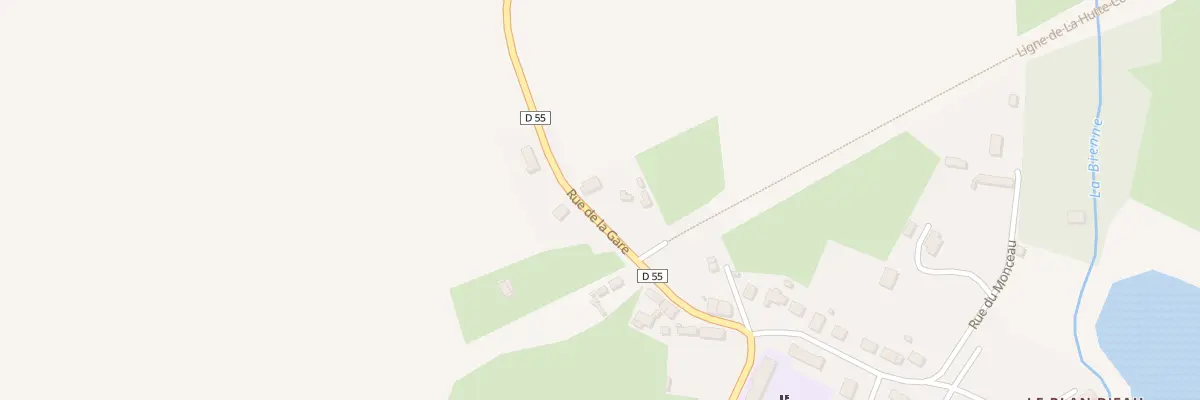 Plan du 21 Rue de la Gare à Chérancé