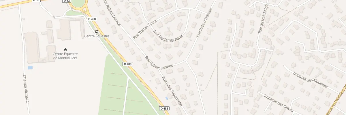 Plan du 17 Rue Robert Desnos à Montivilliers
