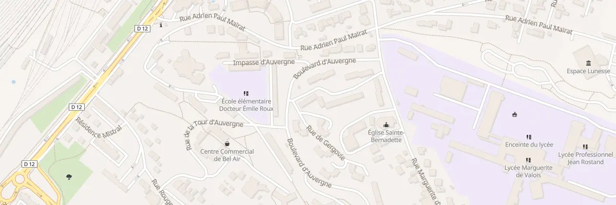Plan du 7 Rue Vercingetorix à L’Isle-d’Espagnac