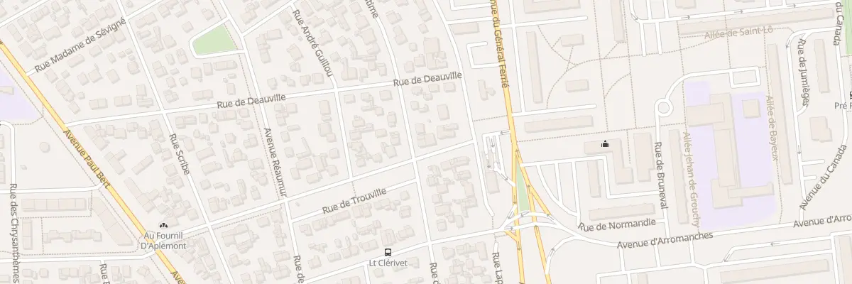 Plan du 37 Rue de Trouville au Havre
