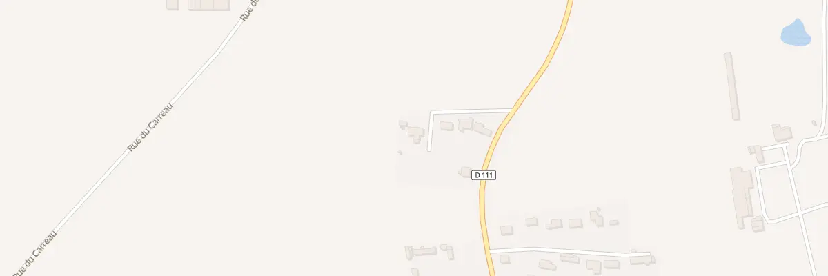 Plan du 2 Imp du Calvaire à Mannevillette
