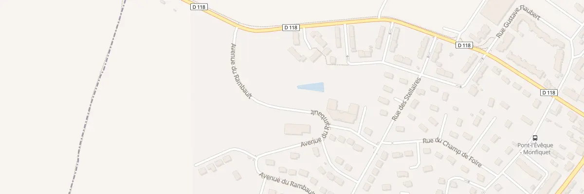 Plan du 8A Av du Rambault à Pont-l’Évêque