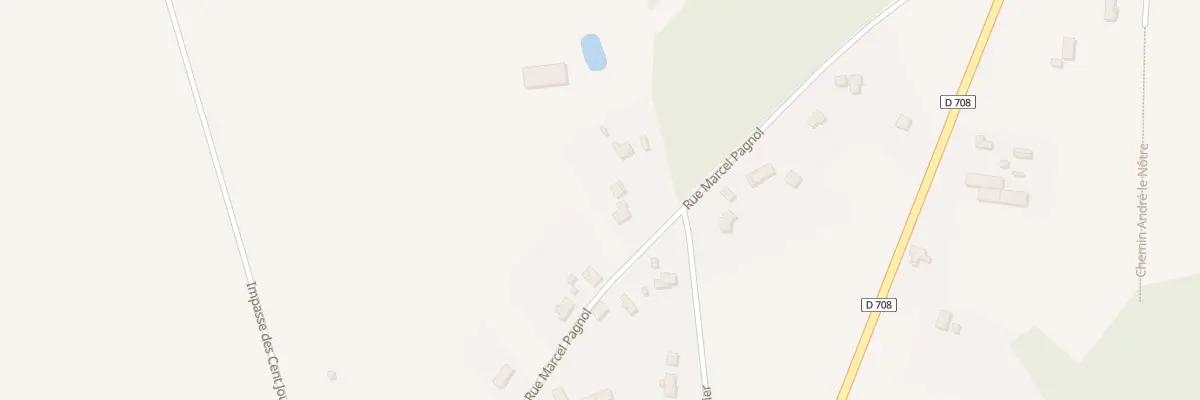 Plan du 450 Rue Marcel Pagnol à Montpon-Ménestérol