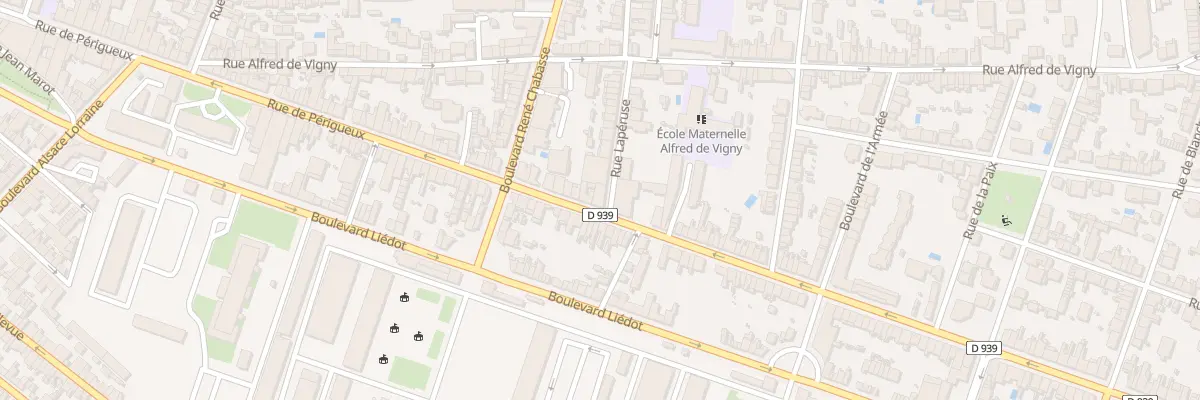 Plan du 256 Rue de Perigueux à Angoulême
