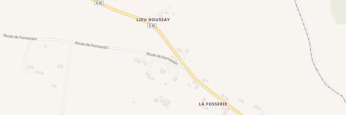 Plan du 26 Rte de Formentin à Manerbe