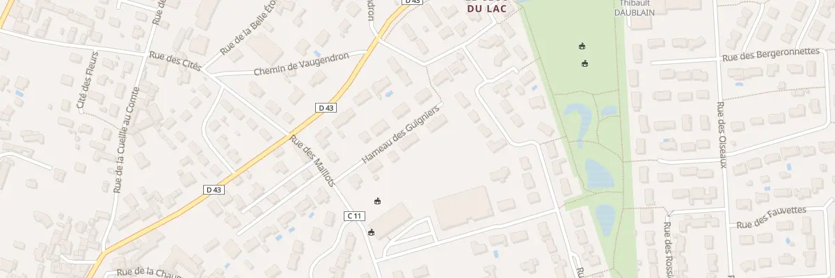 Plan du 6 Ham des Guigniers à Vouillé