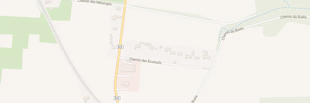 Plan du 3 Che des Ecureuils à Lansac