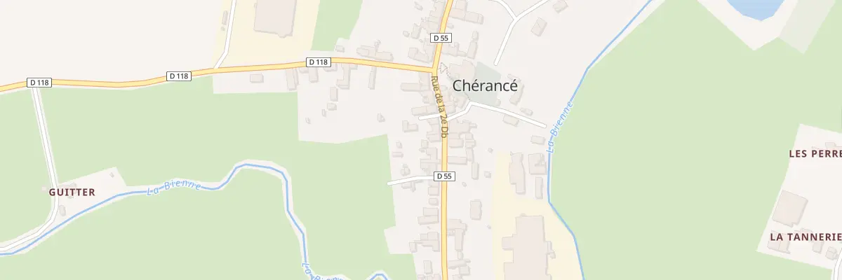 Plan du 14 Rue de la 2Eme Db à Chérancé