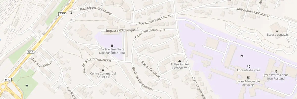 Plan du 9 Rue Vercingetorix à L’Isle-d’Espagnac