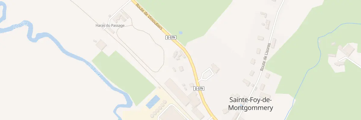 Plan du 2720 Rte de Vimoutiers-Ste Foy de M à Val-de-Vie