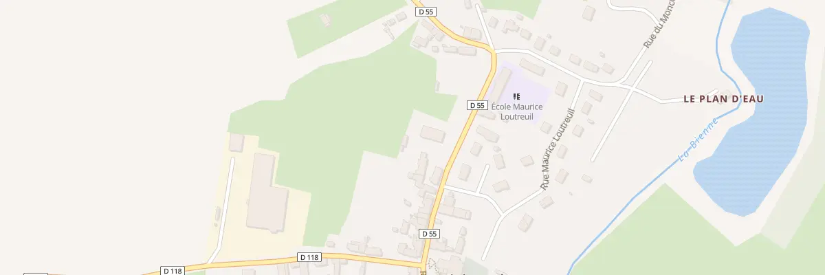 Plan du 18 Rue de la Gare à Chérancé