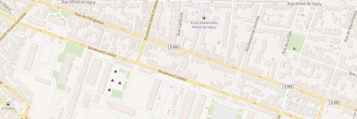 Plan du 257 Rue de Perigueux à Angoulême