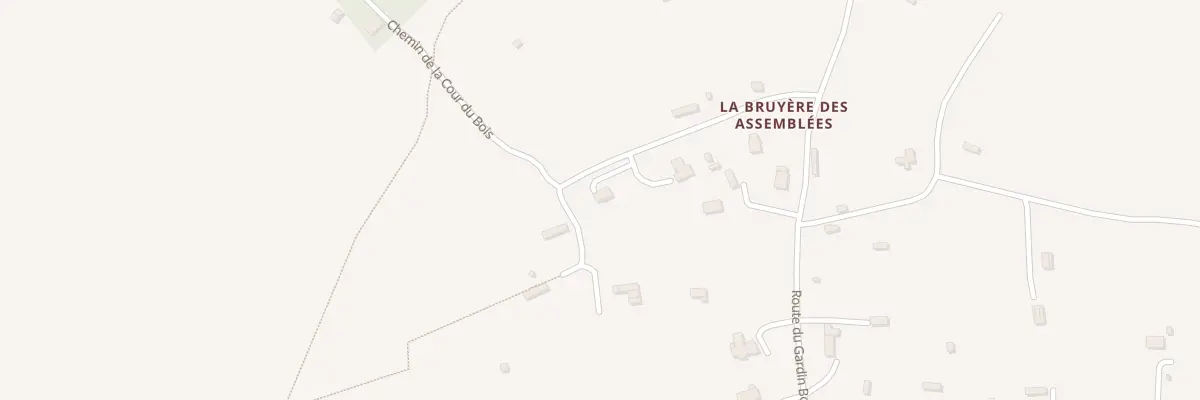 Plan du 1249 Chem de la Bruyere des Assemble au Torquesne
