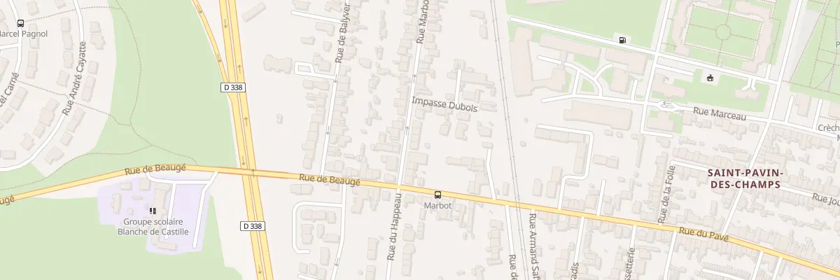 Plan du 79 Rue Marbot au Mans