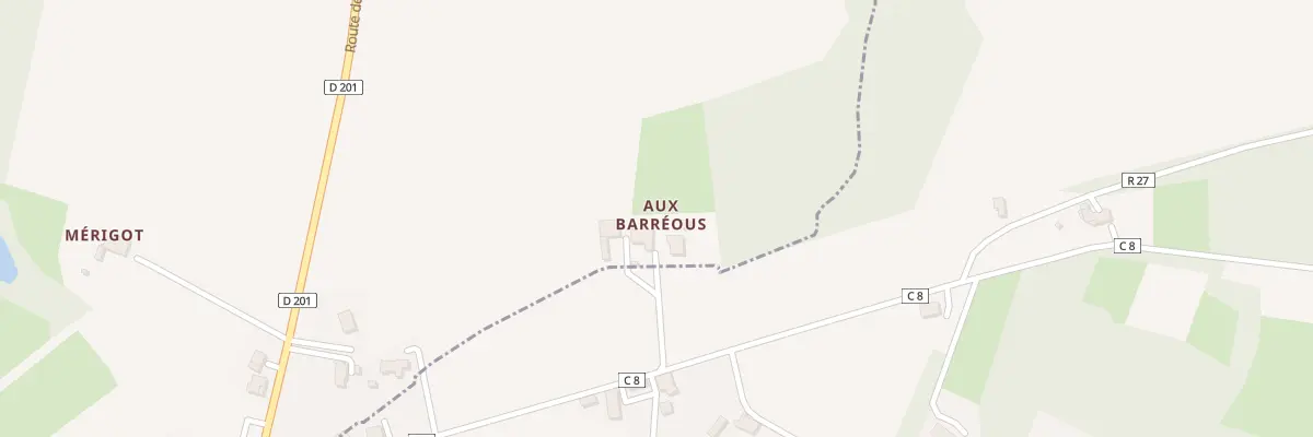 Plan du 5003 Aux Barreous à Lagraulet-du-Gers