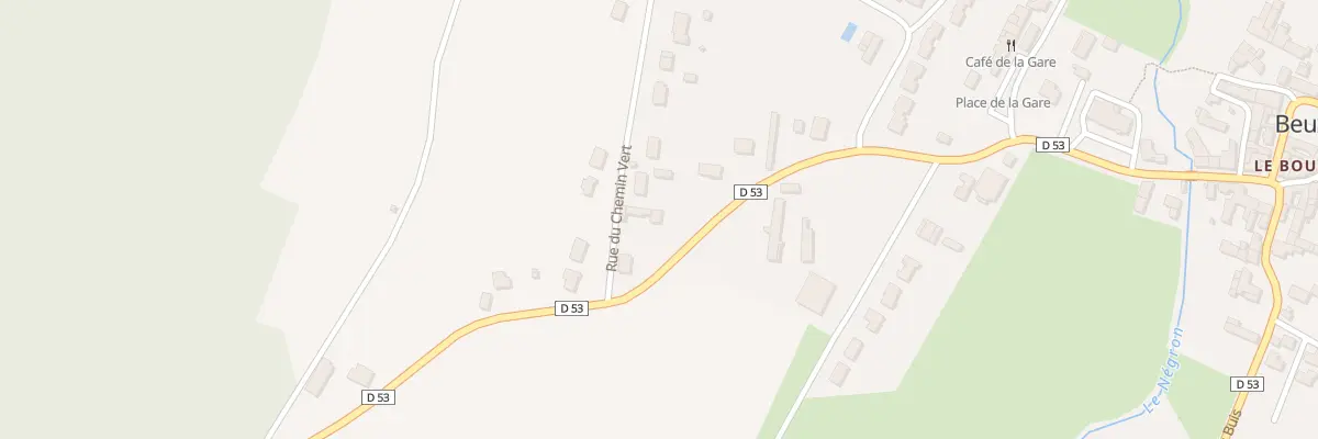 Plan du 8 Rue des Epifettes à Beuxes