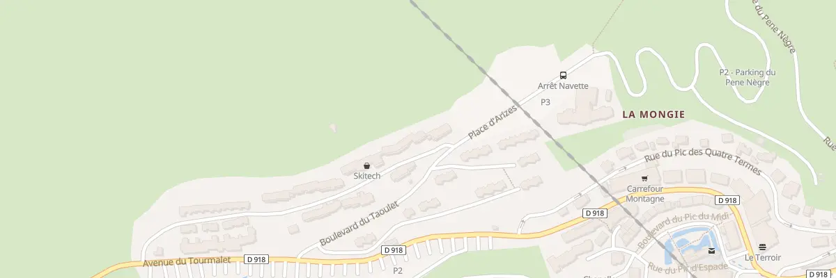 Plan du 3 Bd du Taoulet à Bagnères-de-Bigorre