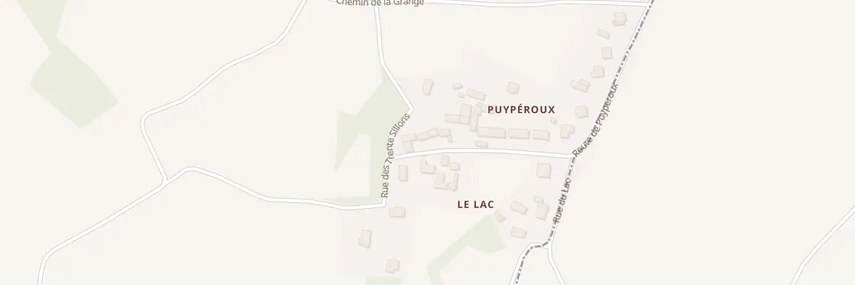 Plan du 5050 Puyperoux à Villejoubert