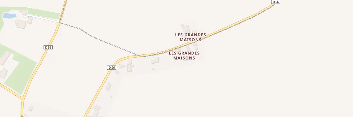 Plan du 5019 Les Grandes Maisons à Doucelles