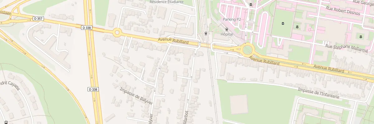 Plan du 251 Av Rubillard au Mans