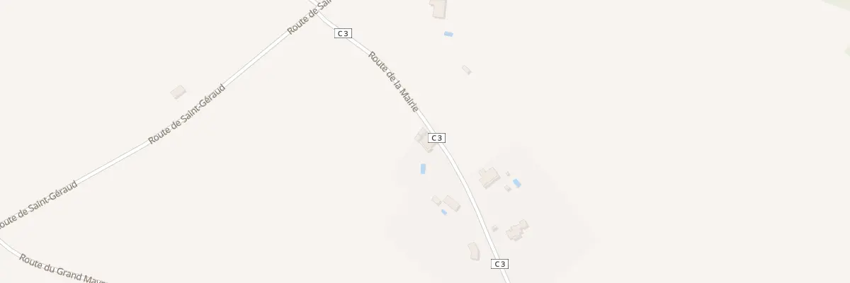 Plan du 611 Rte de la Mairie à Caubon-Saint-Sauveur