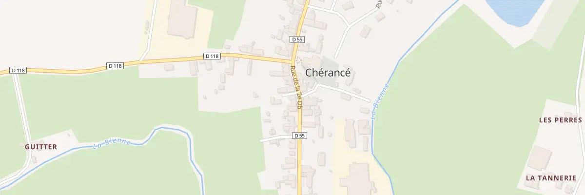 Plan du 10 Rue de la 2Eme Db à Chérancé
