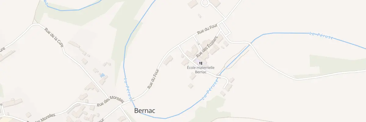 Plan du 2 Rue des Rochettes à Bernac