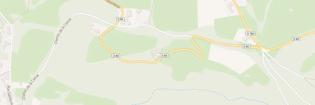 Plan du 5343 Espoueys à Gerde