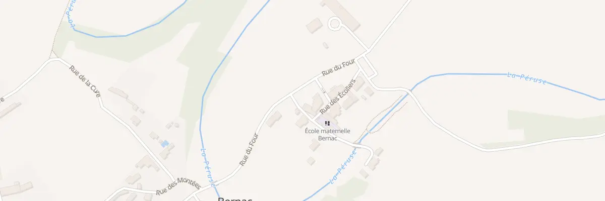 Plan du 1 Rue des Rochettes à Bernac