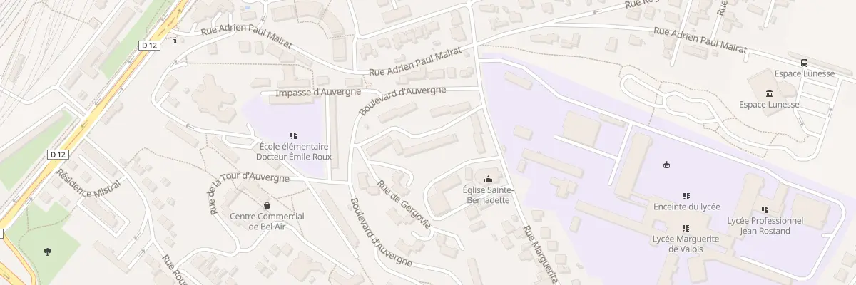Plan du 10 Rue Vercingetorix à L’Isle-d’Espagnac