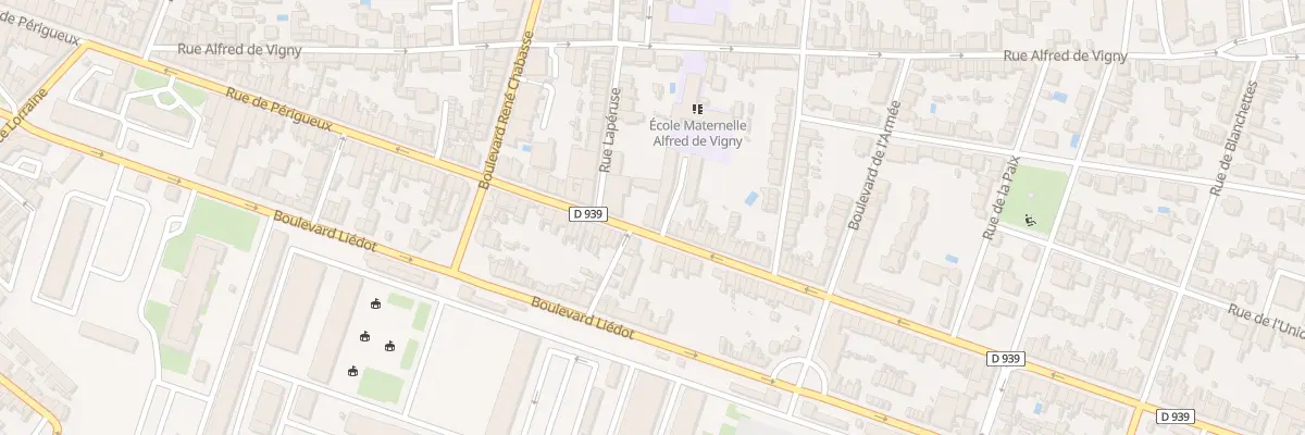 Plan du 268 Rue de Perigueux à Angoulême