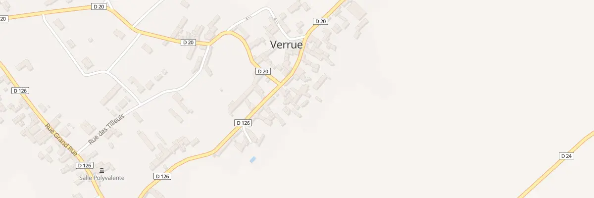 Plan du 2 Rue de l’Eglise à Verrue