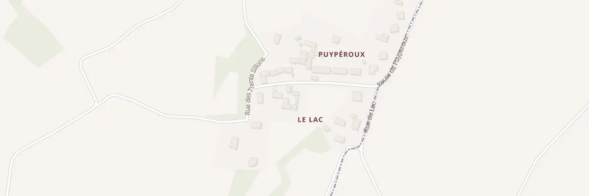 Plan du 5071 Le Lac à Villejoubert