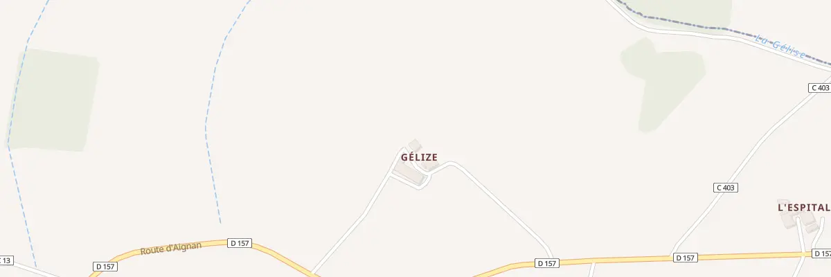 Plan du 5052 Gelize à Castillon-Debats