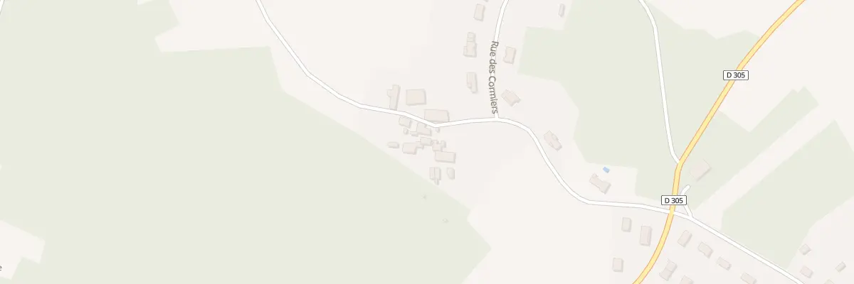 Plan du 11 Rue de la Fontaine à Bernac