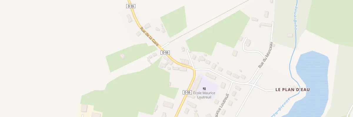 Plan du 13 Rue de la Gare à Chérancé